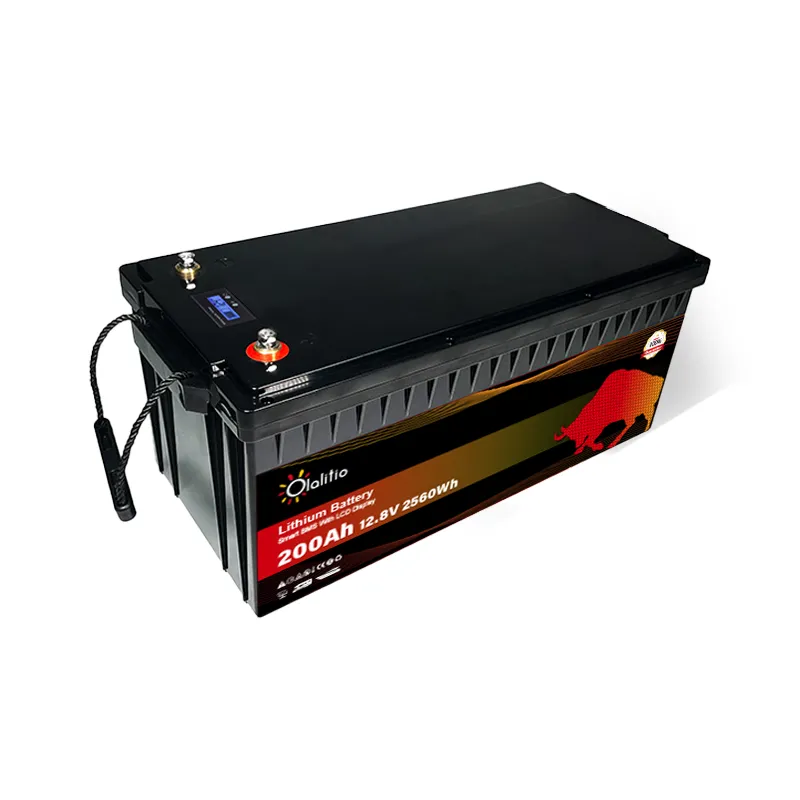 Batería LiFePO4 de litio BMS integrada, 12V, 200Ah, para reemplazar la  mayoría de los dispositivos de