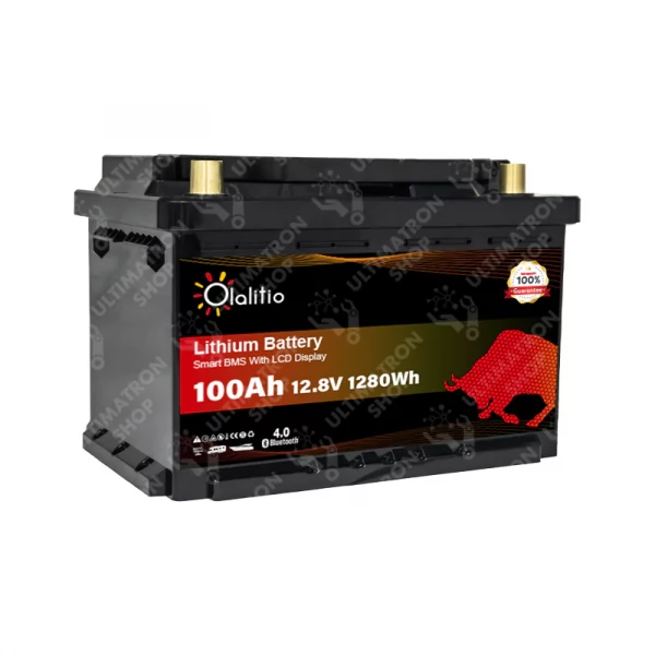 Olalitio Lihtium Battery 12V100Ah SLN3 6