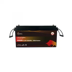 Batería de litio 200Ah 12.8V LiFePO4 PRO-Bluetooth-BMS-OLALITIO Batería de litio 200Ah 12.8V LiFePO4 PRO-Bluetooth-BMS-OLALITIO