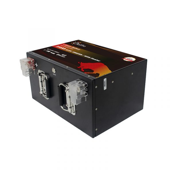 Batería de litio 12.8V 310Ah LiFePO4 debajo del asiento-Bluetooth-BMS-Calefacción-OLALITIO-2 Batería de litio 12.8V 310Ah LiFePO4 debajo del asiento-Bluetooth-BMS-Calefacción-OLALITIO-2