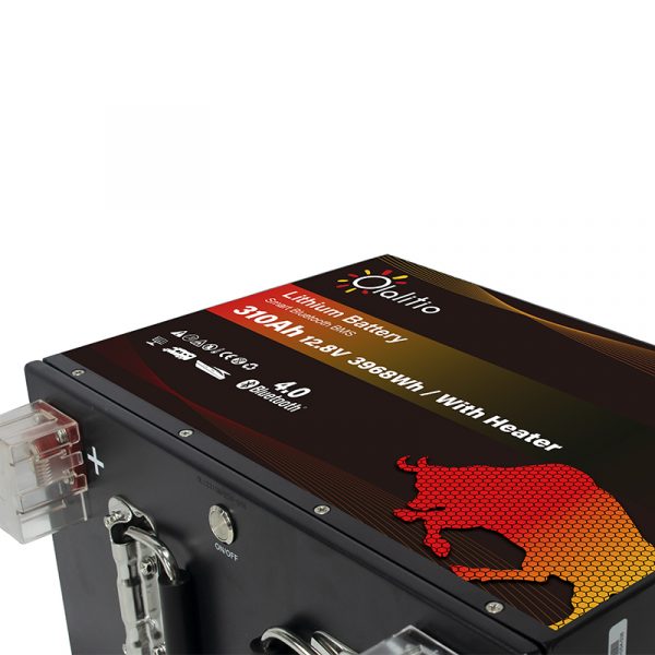 Batería de litio 12.8V 310Ah LiFePO4 debajo del asiento-Bluetooth-BMS-Calefacción-OLALITIO-3 Batería de litio 12.8V 310Ah LiFePO4 debajo del asiento-Bluetooth-BMS-Calefacción-OLALITIO-3